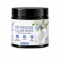 Glass Vase DIY Frosted Paint