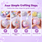 🧸50% OFF NOW! DIY Squeeze Ball Making Kit – Colorful Clay & Glitter Filler Set, Leak-Proof Slow Rising Squishy Toys, No-Mess Handcraft Kit for Kids FB Short Video Ad Copy