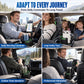 2-in-1 Car Cup Holder Expander with Adjustable Phone Mount
