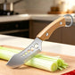 📢📢 50% OFF🌿 Multifunctional Scallion Shredder Knife – Stainless Steel Blade with Herb Stripper & Fish Scaler